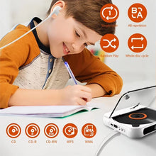 Versatile Bluetooth-Compatible Portable CD Player with LCD Screen - Perfect for Music Lovers, Students, and Family!